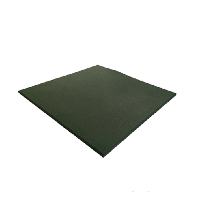 Loseta verde de caucho (de 1 a 4 cms de grosor)