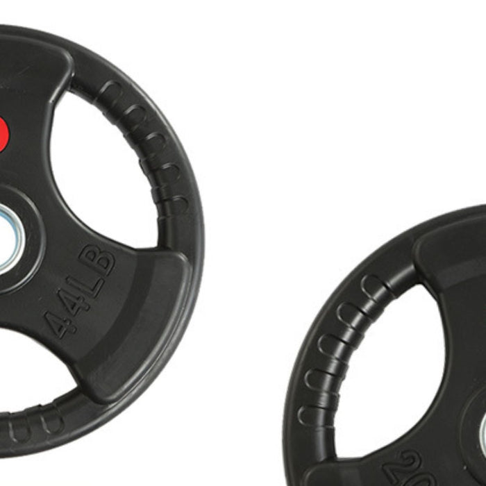 Discos Triple Agarre 50mm Profesionales - Fitness Tech