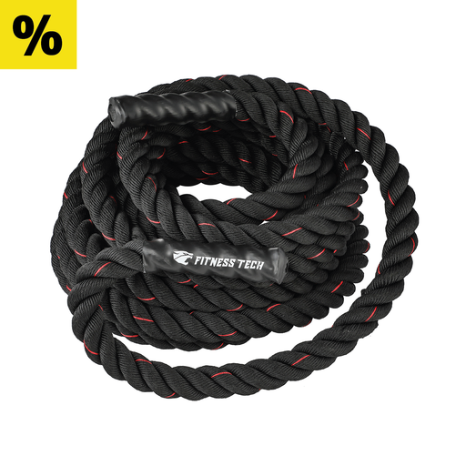 Cuerca de combate rojo y negro | Fitness Tech | Rebajas