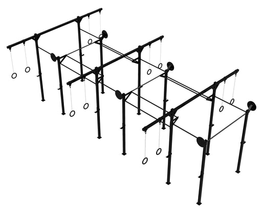 Estructura Central 10 puestos Cross training - Fitness Tech