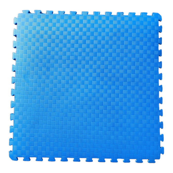 Puzzle Tatami Professional 100x100x3 cm niebiesko-czerwone