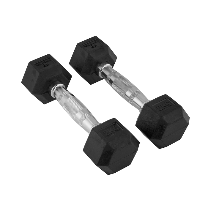 Mancuernas Hexagonales 1-9 Kg / Set 2 unidades