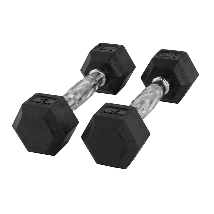 Mancuernas Hexagonales 1-9 Kg / Set 2 unidades