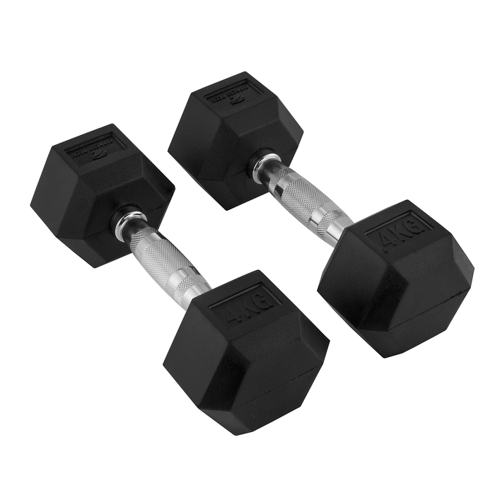 Mancuernas Hexagonales 1-9 Kg / Set 2 unidades