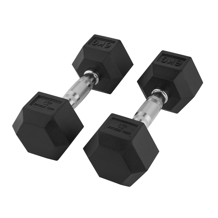 Mancuernas Hexagonales 1-9 Kg / Set 2 unidades