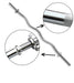 Barra Super Curl de 1.5m * 25mm / Con 2 seguros de tuerca - Fitness Tech