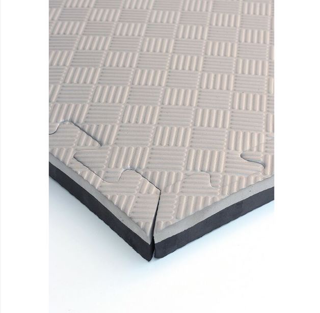 Puzzle Tatami Professional 100x100x4 cm czarno-szare